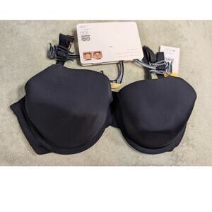 Secret Treasures T-Shirt Bra Size 36C 36‎ C Black Underwire Convertible New WT